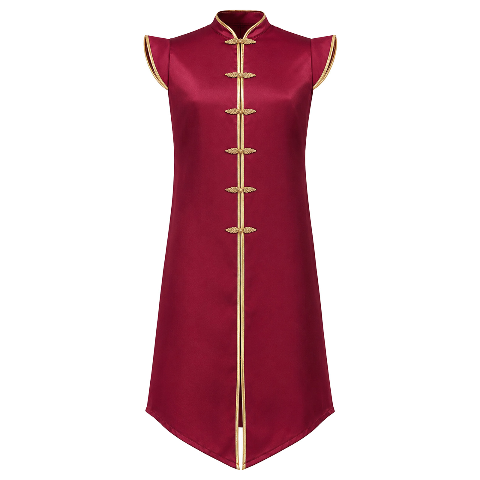 Men Medieval Long Vest Cap Sle - Jackets ulasan dan harga