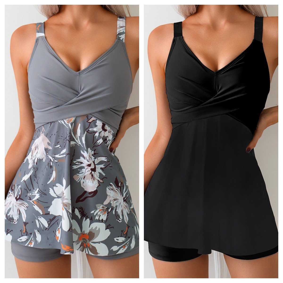 Y2k Tankini Woman Retro With S - Shorts ulasan dan harga