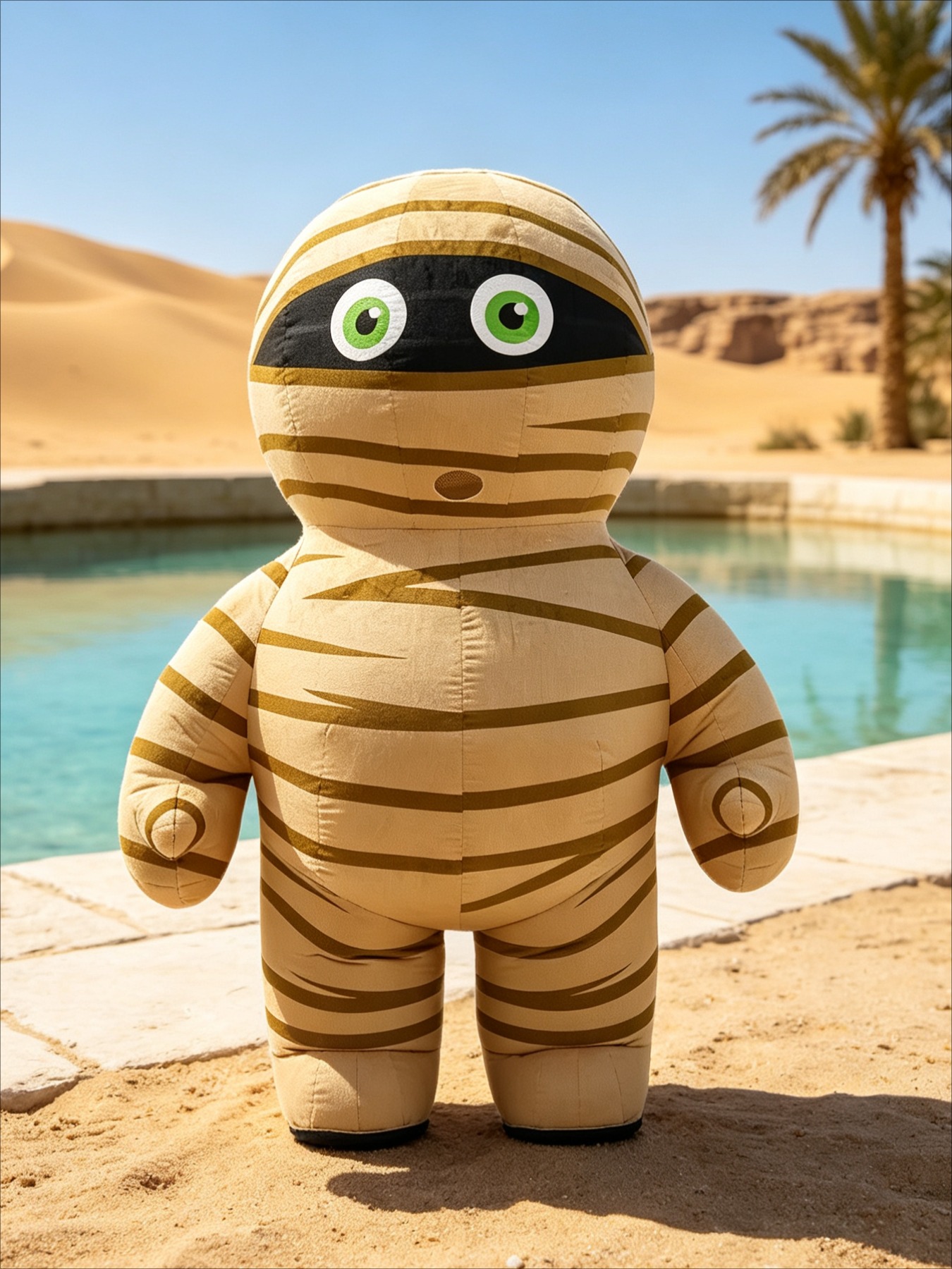 Inflatable Mummy Costume Masco - Suits ulasan dan harga