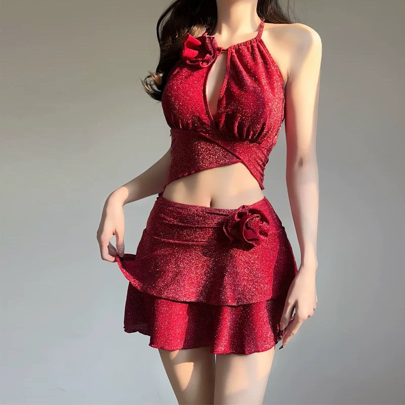 New Arrival 2 Piece Bikini Set - Suits ulasan dan harga