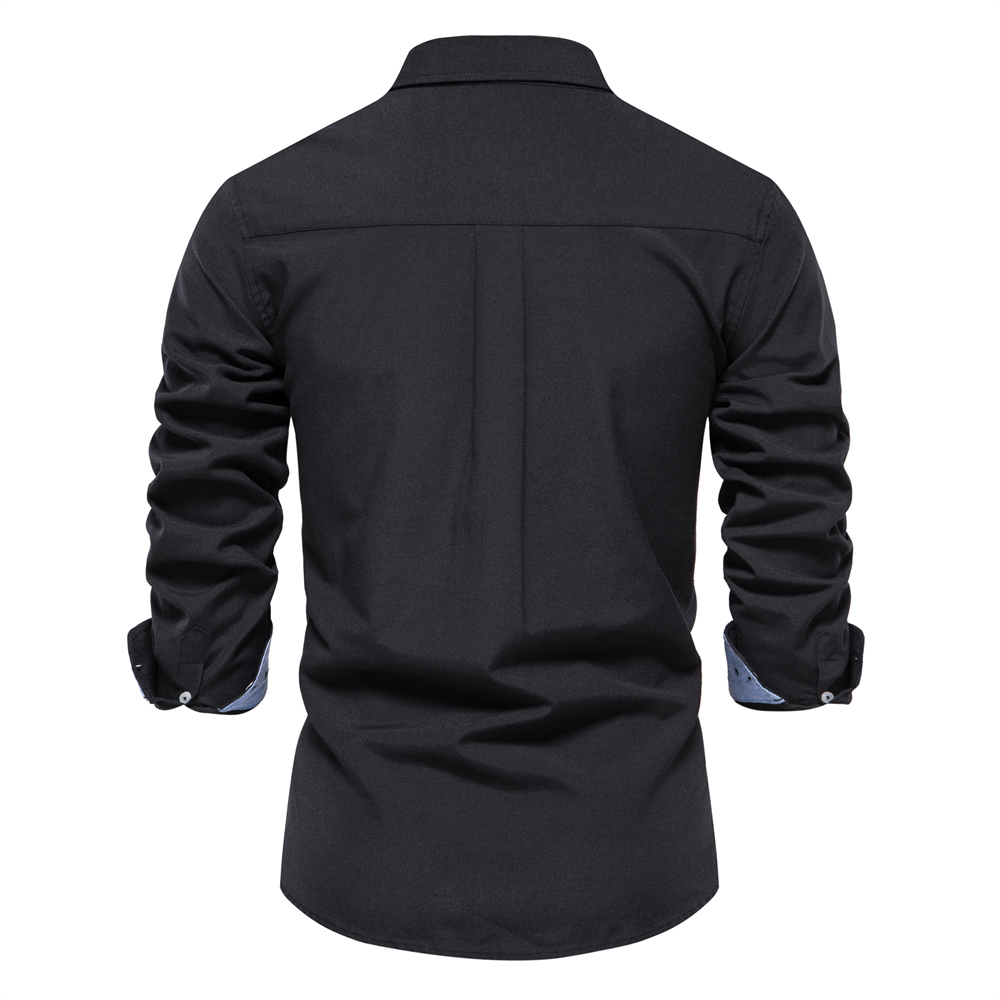 AIOPESON 2023 New Autumn Cotto - Oxford Cotton Casual Shirt Business ulasan dan harga