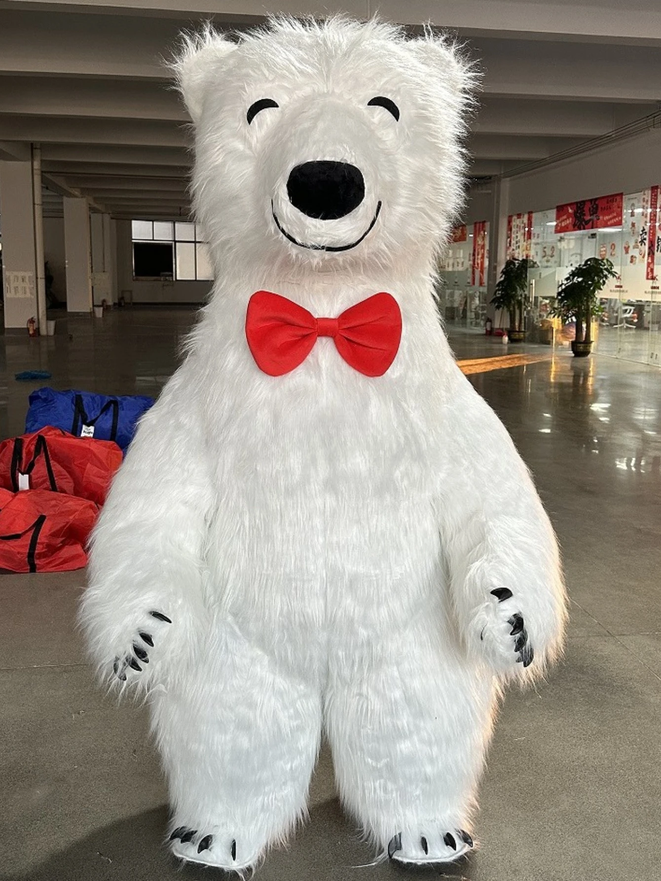 Giant Inflatable White Polar B - Suits ulasan dan harga