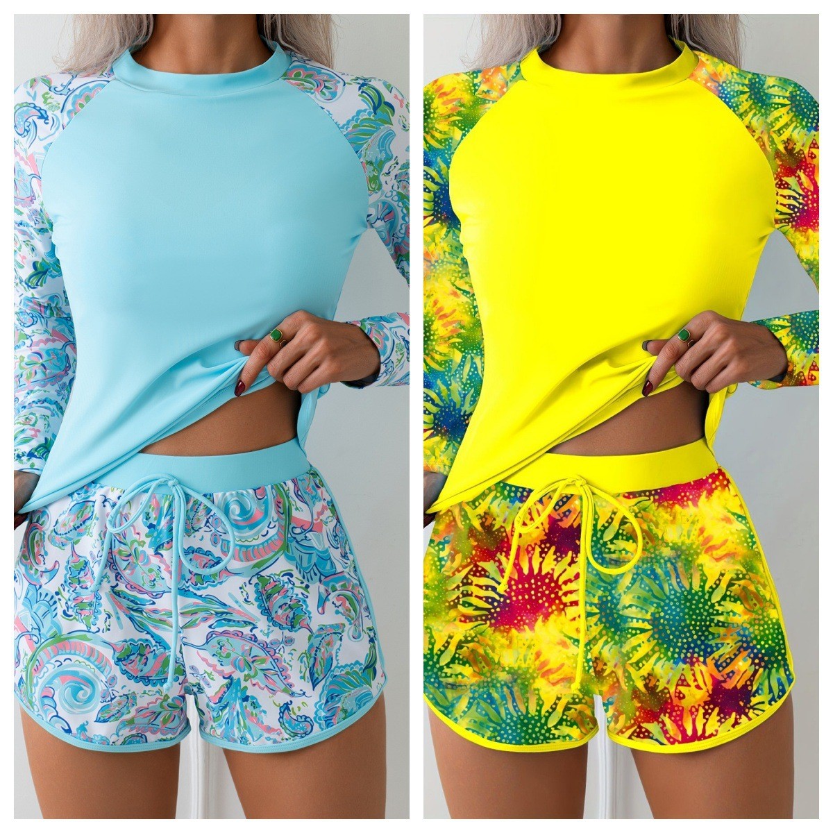 Women's Swimwear Tankini Long  - Shorts ulasan dan harga