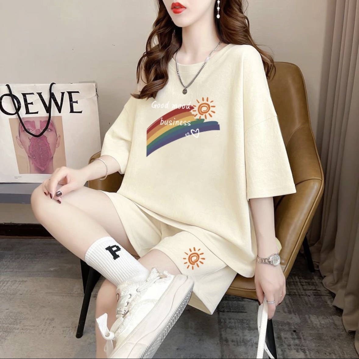 Fashion women's summer shorts  - Shirts ulasan dan harga